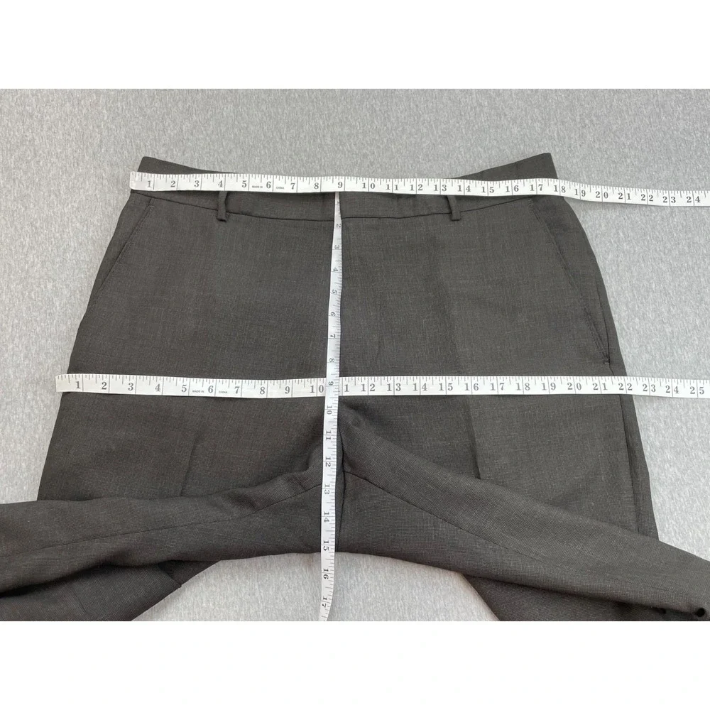 Banana Republic Suit Mens 42S Brown Wool Blend 2-Button Pants 36 x 32 - 2 Pcs